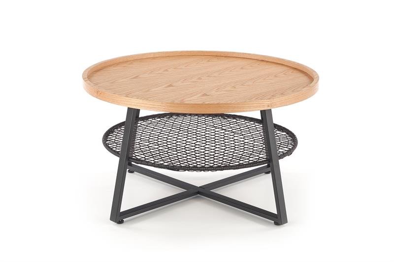 FLORENCE table, natural oak / black - Image 3