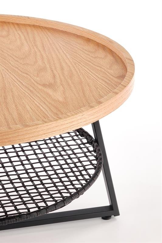 FLORENCE table, natural oak / black - Image 14
