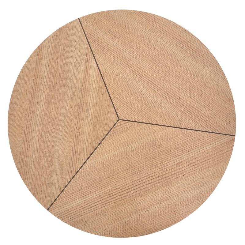 KARIDA coffee table natural oak / black - Image 9