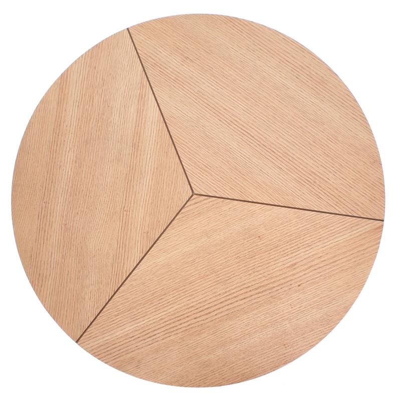 KARIDA coffee table natural oak / black - Image 10