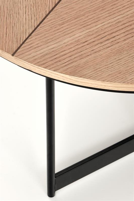 KARIDA coffee table natural oak / black - Image 12