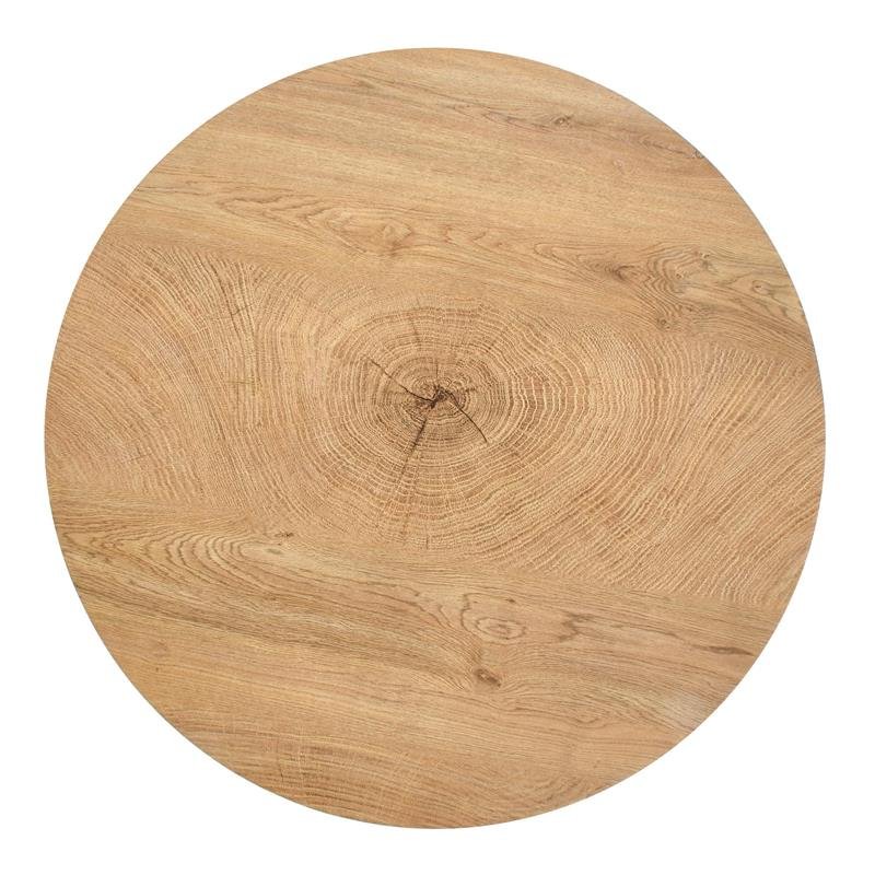 BROKLYN side table, natural oak / black - Image 2