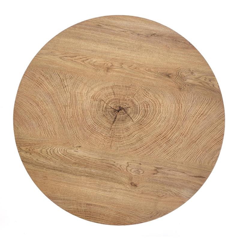 BROKLYN side table, natural oak / black - Image 3