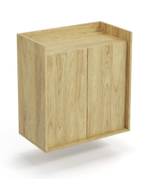 MOBIUS cabinet 2D color: hickory oak