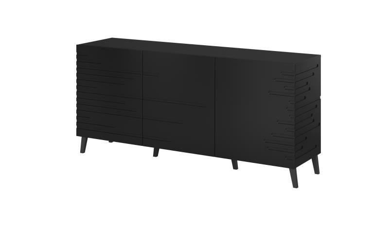 NOVA CHEST OF DRAWERS matte black - Image 2