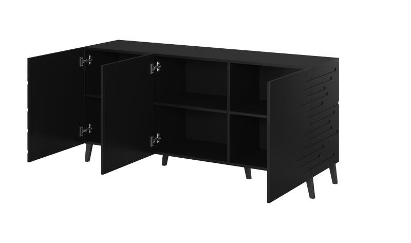 NOVA CHEST OF DRAWERS matte black - Image 3
