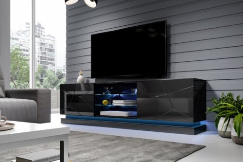 TV stand QIU 200 black