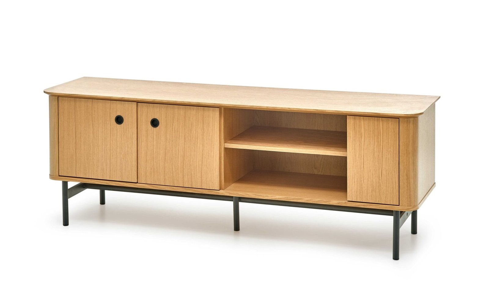 SMART RTV-1 TV stand color: natural oak / black