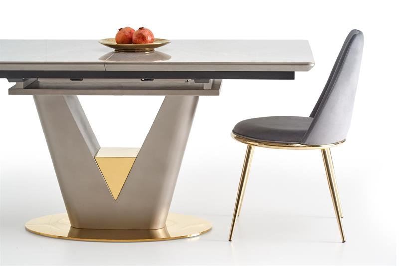 VALENTINO table light gray/gold - Image 11