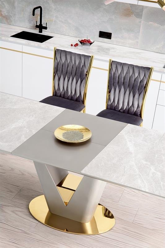 VALENTINO table light gray/gold - Image 15