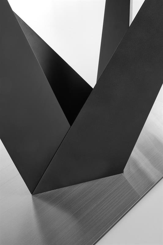 PATRIZIO table dark gray, black leg - Image 19
