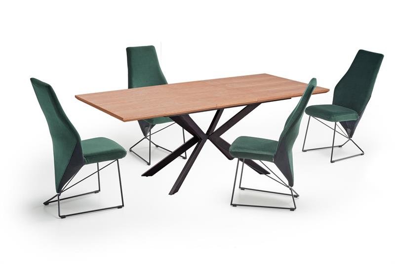 LEGARTO table natural oak/black - Image 3