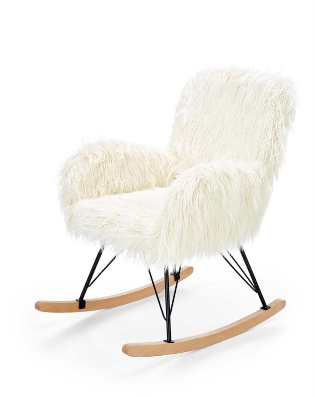 AUSTIN leisure armchair cream / black / natural color - Image 3
