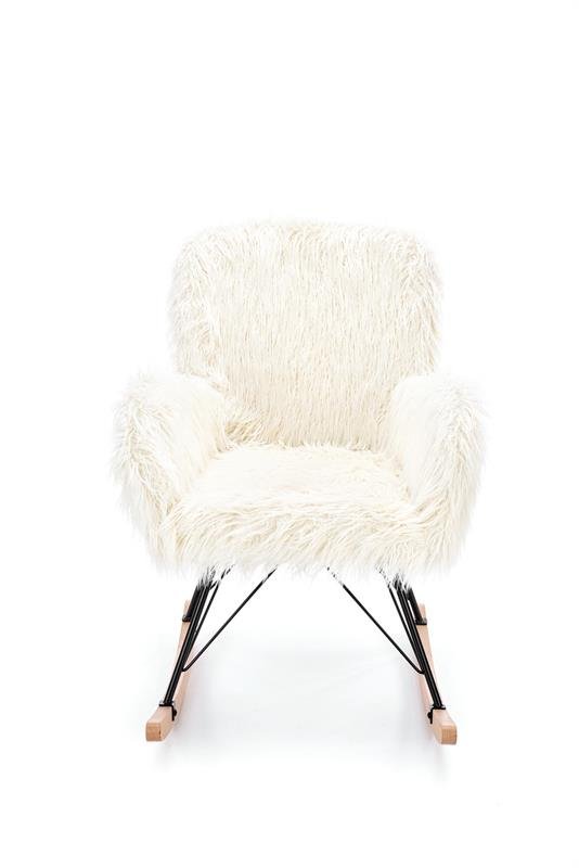 AUSTIN leisure armchair cream / black / natural color - Image 9