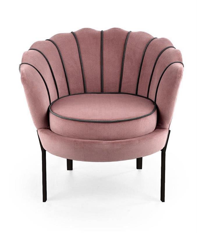 ANGELO leisure armchair pink / black - Image 2