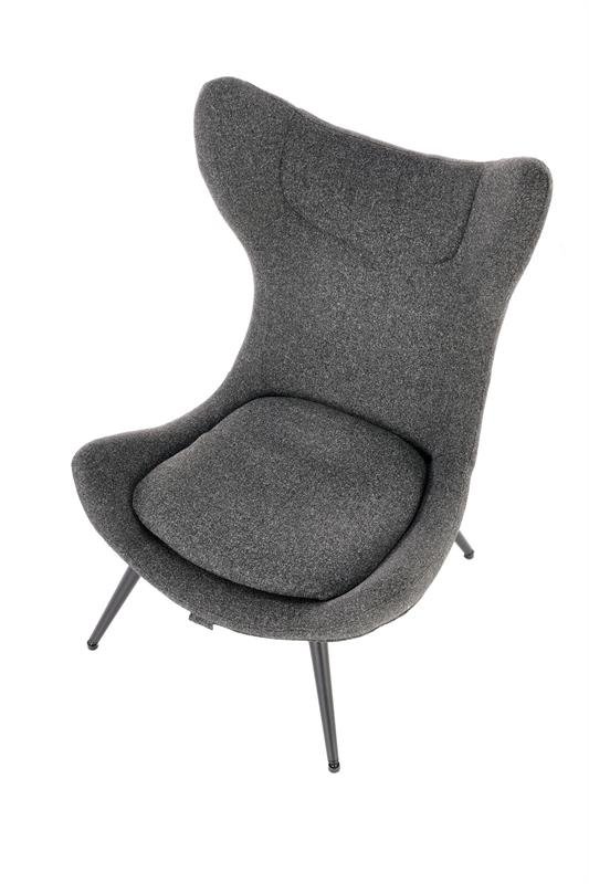 ATLANTIS leisure armchair dark grey/black - Image 10