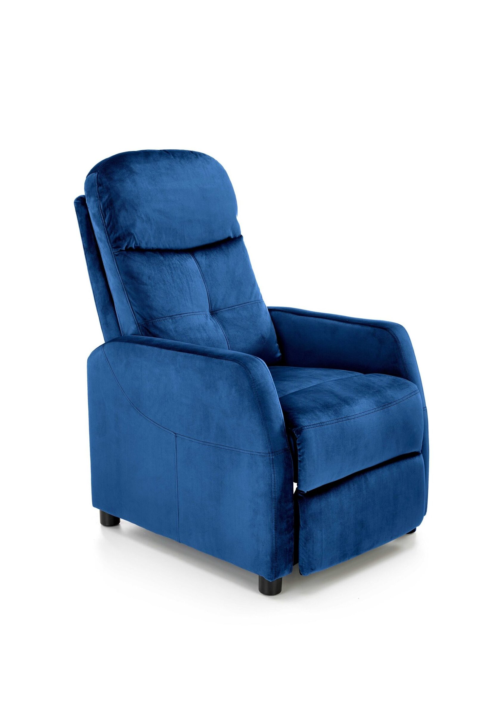 FELIPE 2 recliner chair color: dark blue