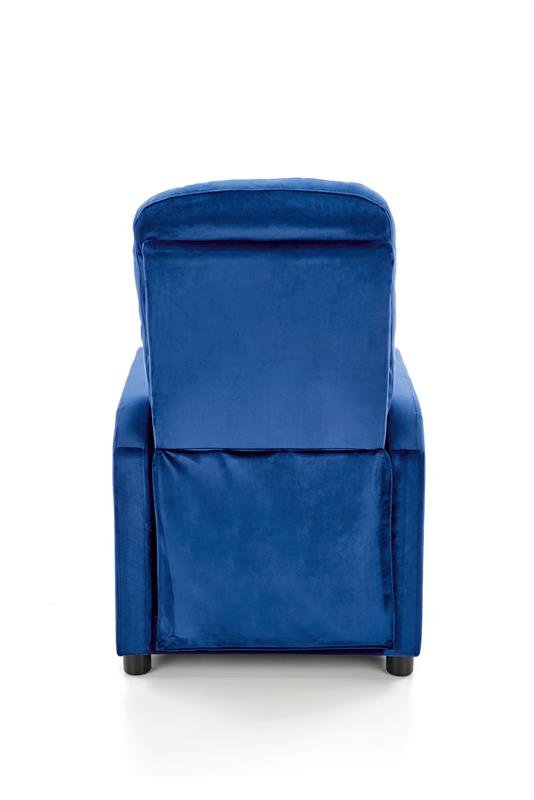FELIPE 2 recliner chair color: dark blue - Image 3