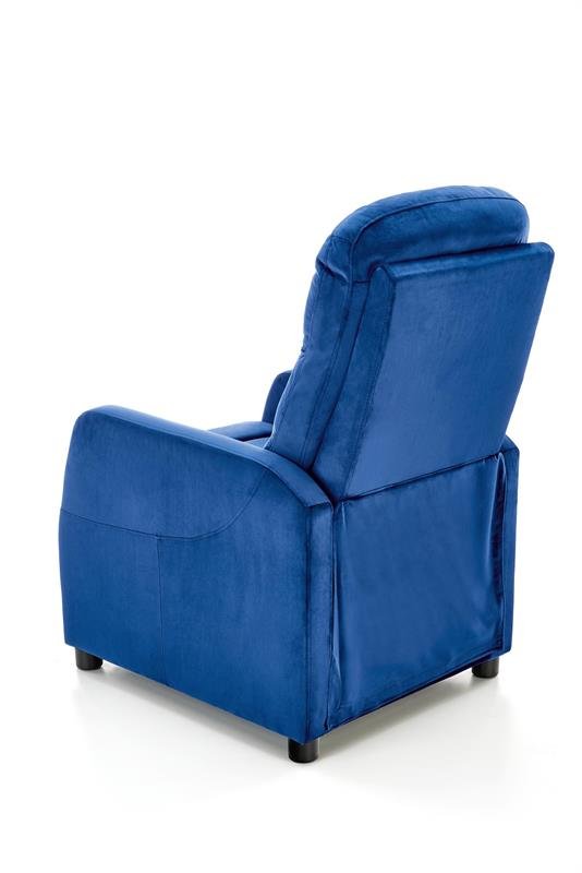 FELIPE 2 recliner chair color: dark blue - Image 7