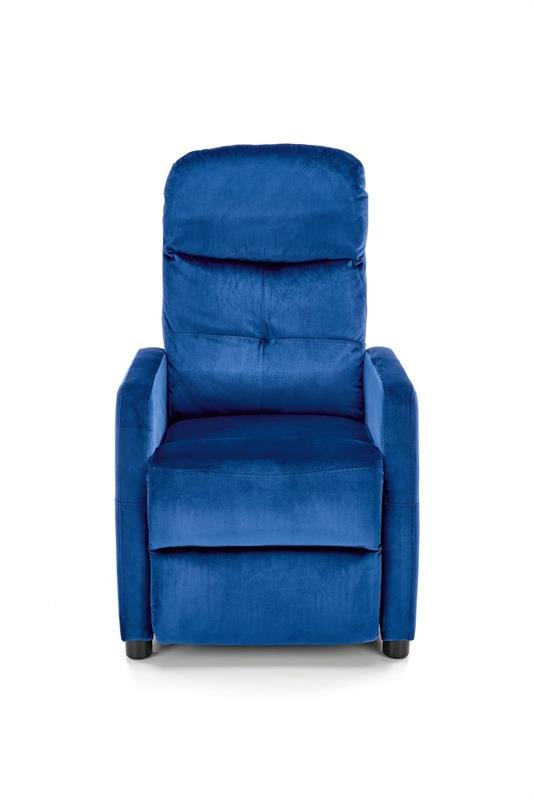 FELIPE 2 recliner chair color: dark blue - Image 11