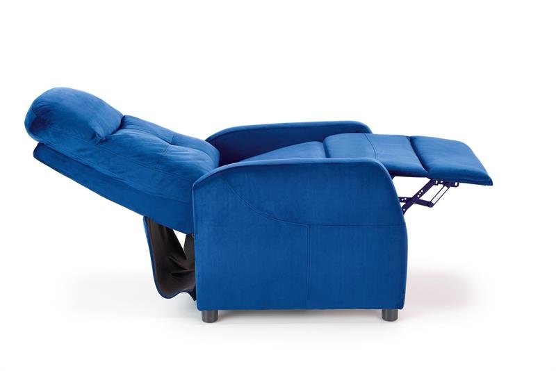 FELIPE 2 recliner chair color: dark blue - Image 12