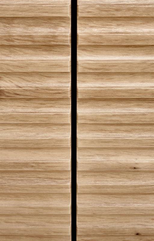 MURANO KM-1 chest of drawers, color: oak/black - Image 6