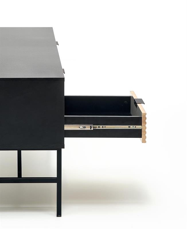 MURANO RTV-1 TV stand, color: oak / black - Image 7
