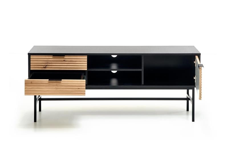 MURANO RTV-1 TV stand, color: oak / black - Image 10
