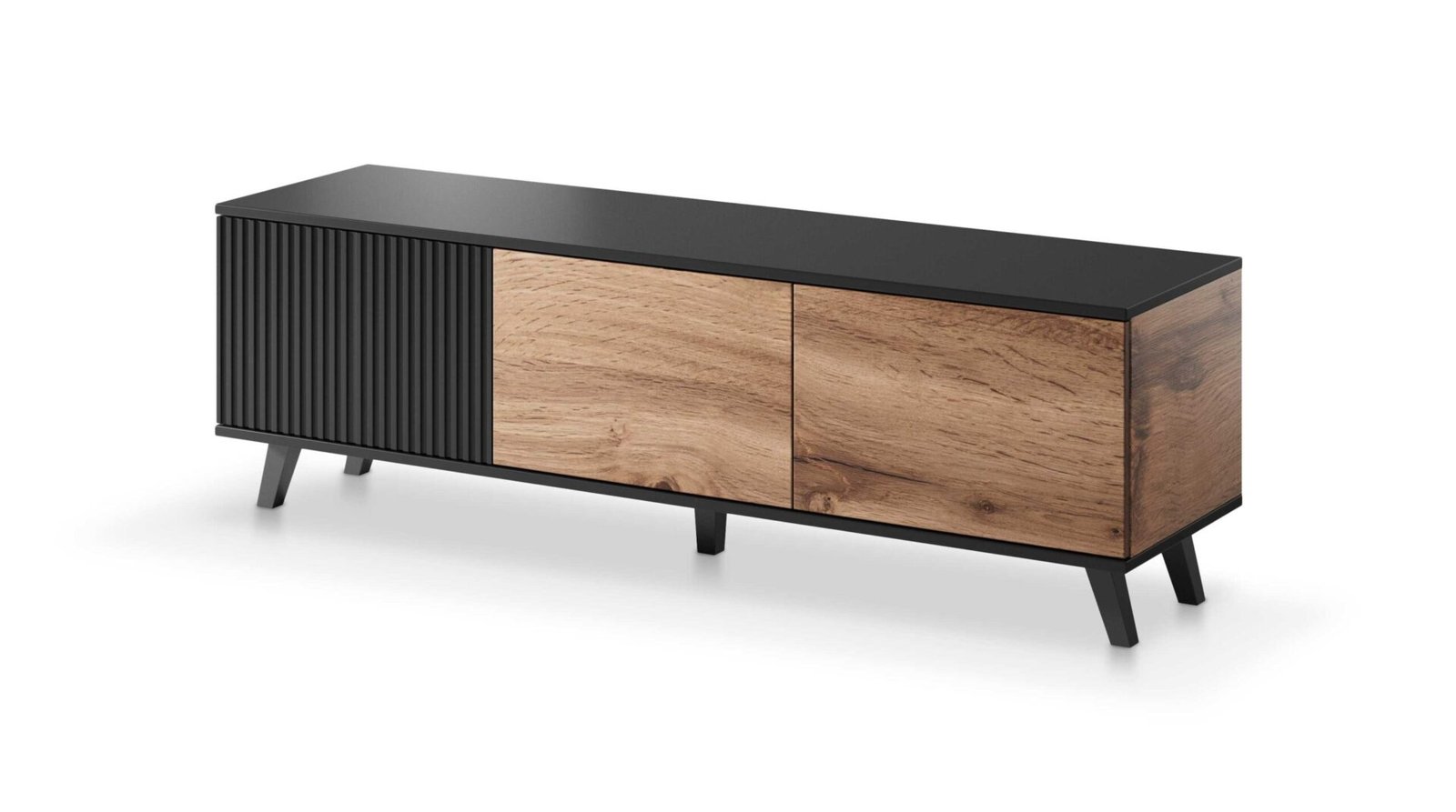RANDOM RTV-1 TV stand, color: wotan oak/black