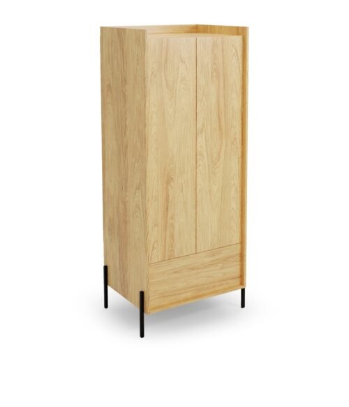 MOBIUS cabinet 2D color: hickory oak/hickory oak
