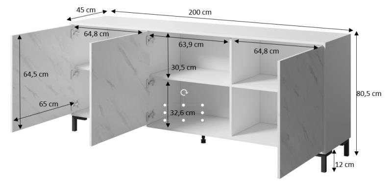 MARBLE KOM 200/3D white - Image 4