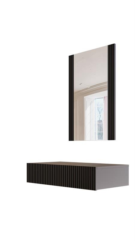 PAFOS vanity table (hanging) and mirror BLACK/BLACK - Image 4