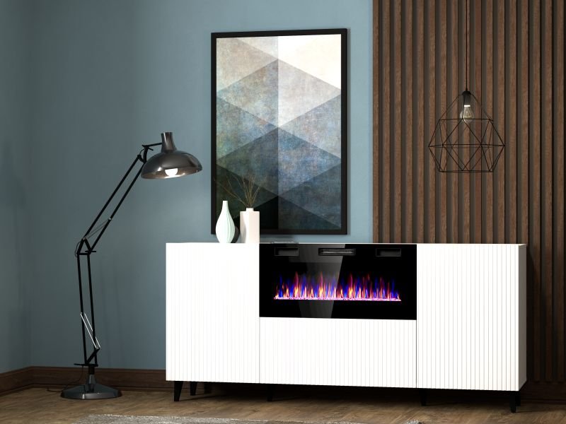 PAFOS chest of drawers EF 180 white/white