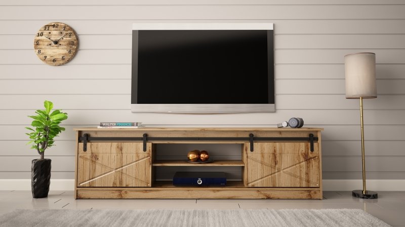 GRANRO TV stand wotan oko/wotan oak