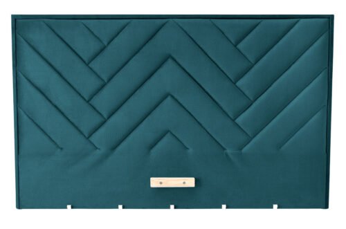 MODULO W1 bed headboard – dark green Monolith 37