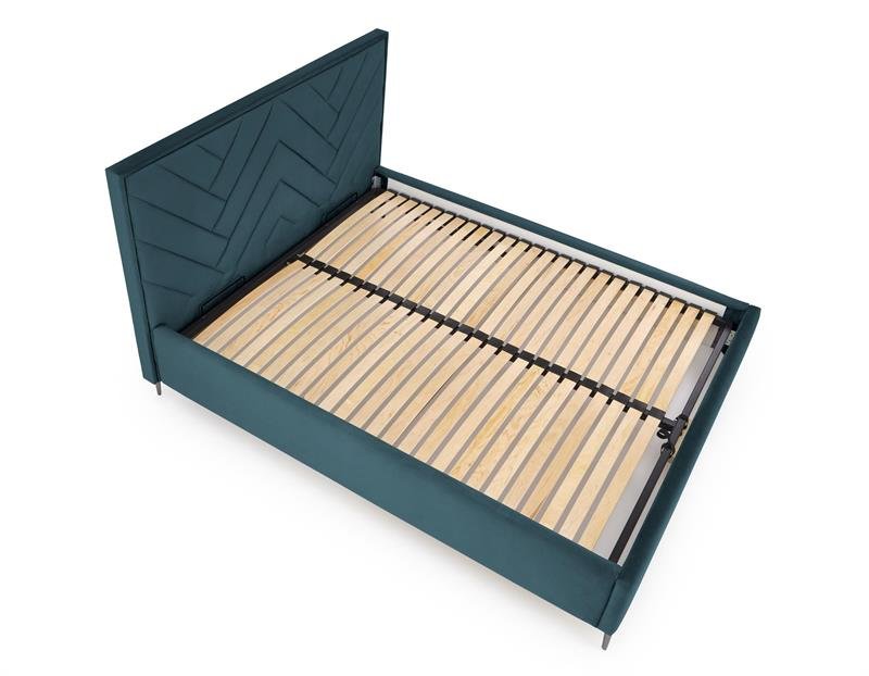 MODULO W1 bed headboard - dark green Monolith 37 - Image 6