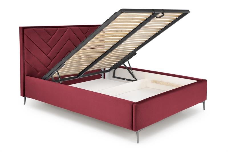 MODULO W1 bed headboard - burgundy Monolith 59 - Image 3