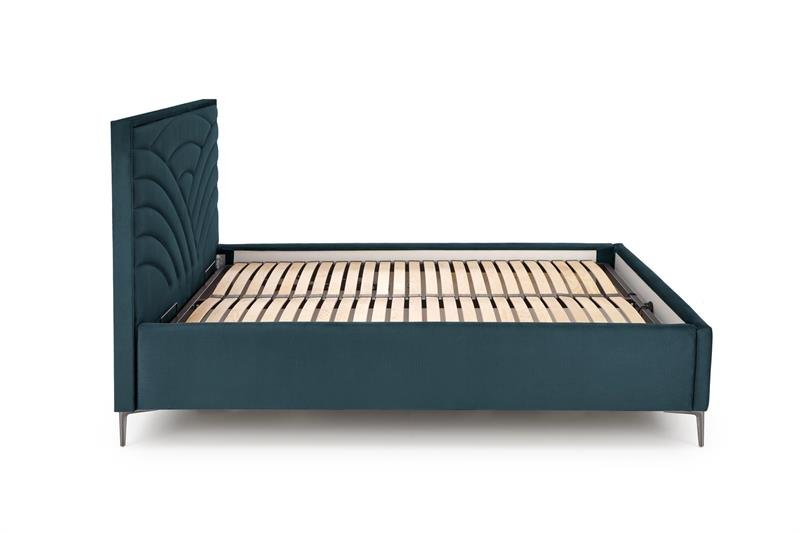 MODULO W3 bed headboard - dark green Monolith 37 - Image 2