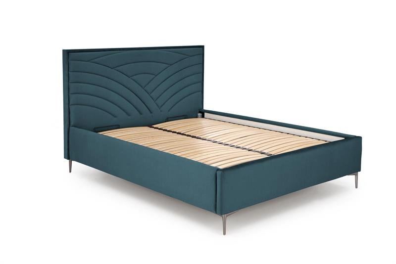 MODULO W3 bed headboard - dark green Monolith 37 - Image 3