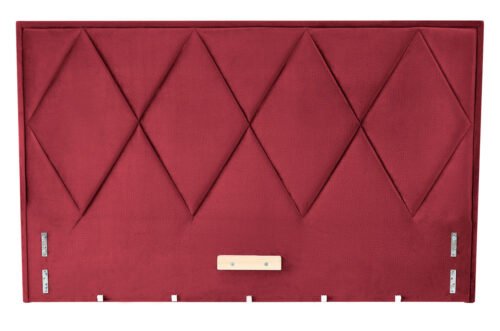 MODULO W4 bed headboard – burgundy Monolith 59
