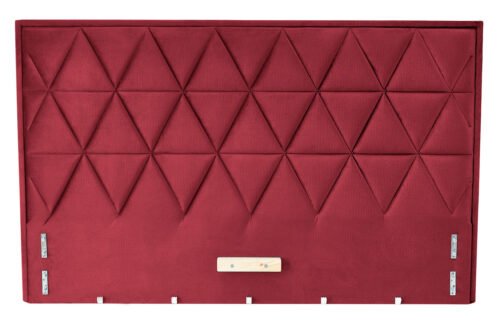 MODULO W5 bed headboard – burgundy Monolith 59
