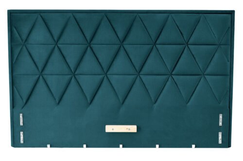 MODULO W5 bed headboard – dark green Monolith 37