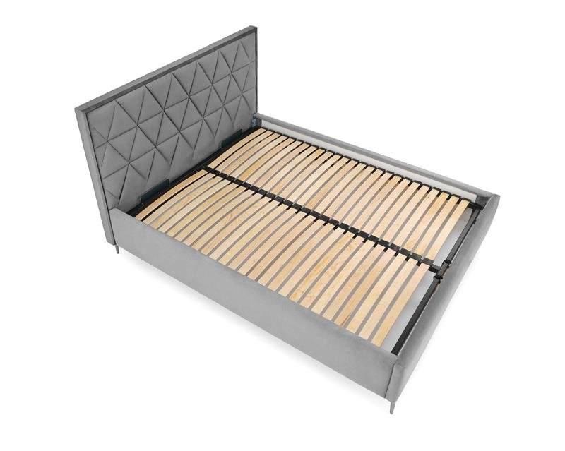 MODULO W5 bed headboard - gray Monolith 85 - Image 6