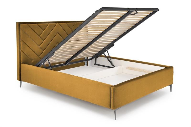 MODULO frame bed 160, mustard color Monolith 48 - Image 4