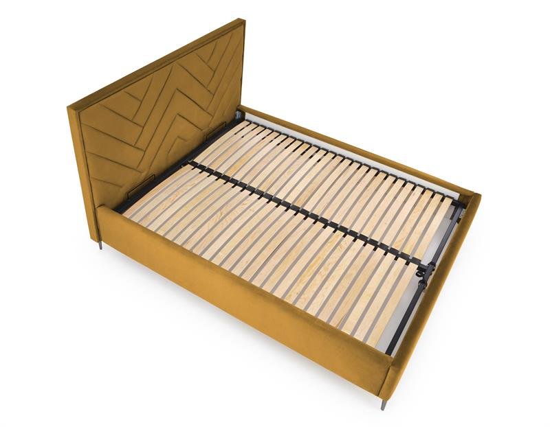 MODULO frame bed 160, mustard color Monolith 48 - Image 6