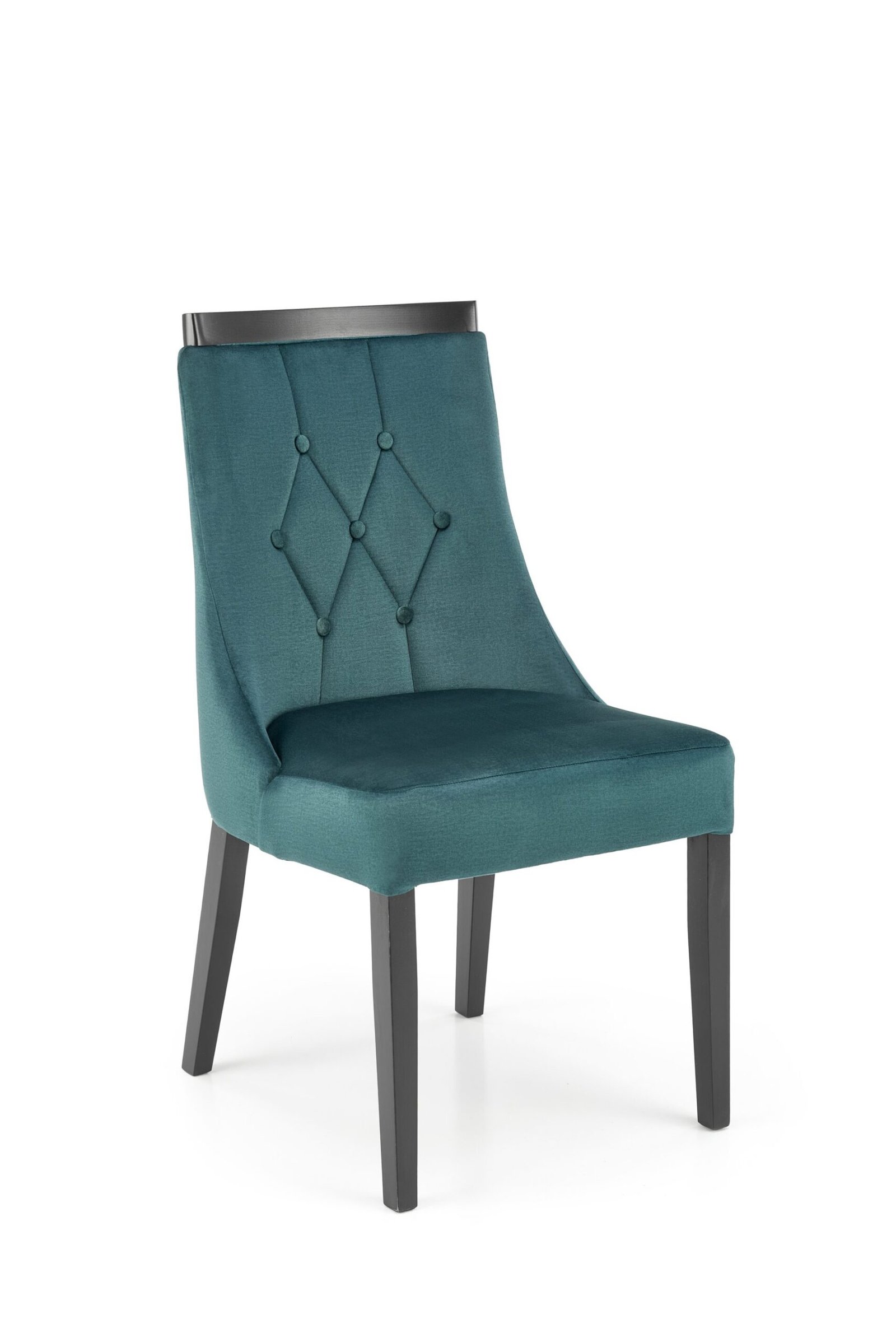 ROYAL chair, black / dark green Monolith 37