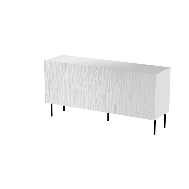 JUNGLE chest of drawers 152 white matt/white matt - Image 2