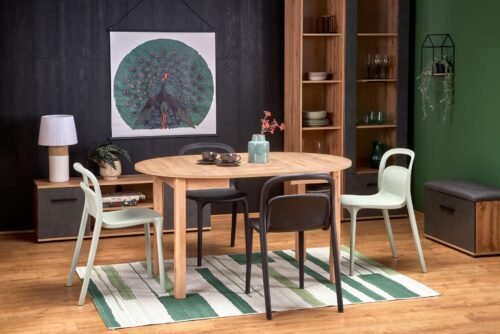 RINGO table, oak / oak
