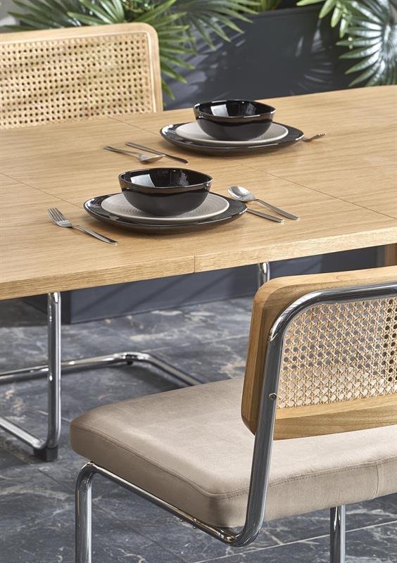 ELEFANTE RECTANGLE extendable table, natural oak - Image 13