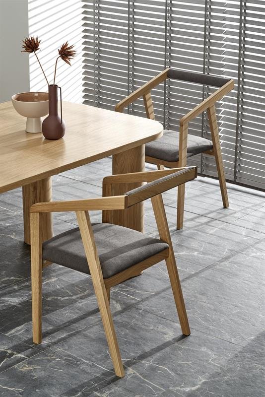 ELEFANTE RECTANGLE extendable table, natural oak - Image 17
